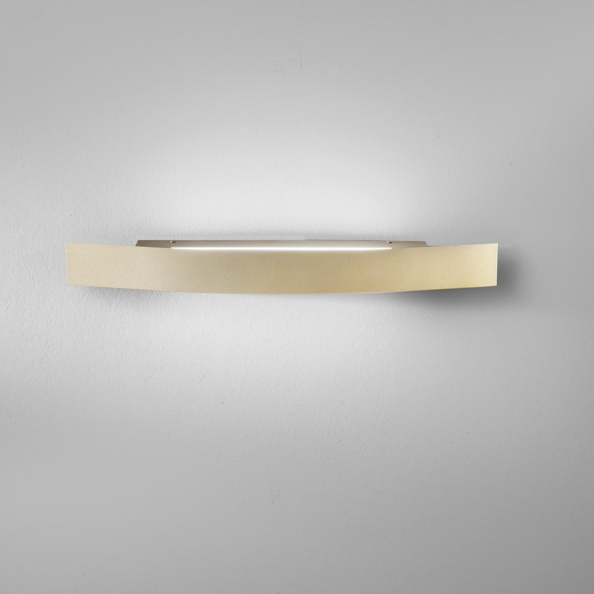 LED-WANDLEUCHTE 60/6/8,5 cm   - Goldfarben/Weiß, Design, Kunststoff/Metall (60/6/8,5cm)