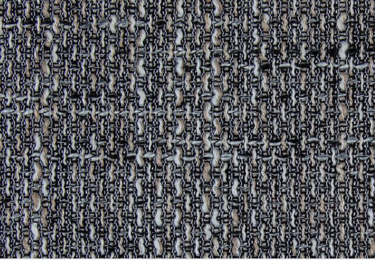 ECKSOFA Grau, Weiß  - Weiß/Grau, Design, Kunststoff/Textil (147/228cm) - P & B