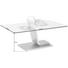 COUCHTISCH rechteckig Nickelfarben - Nickelfarben, Design, Glas/Metall (115/65/42cm) - Novel COUCHTISCH rechteckig Nickelfarben - Nickelfarben, Design, Glas/Metall (115/65/42cm) - Novel