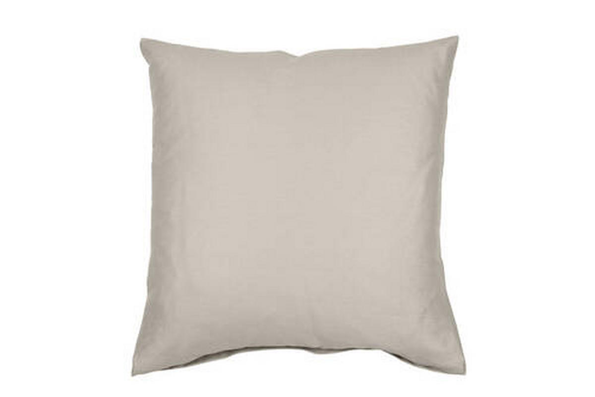 KOPFKISSENBEZUG Giacomo 40/40 cm  - Grau, Basics, Textil (40/40cm) - Janine