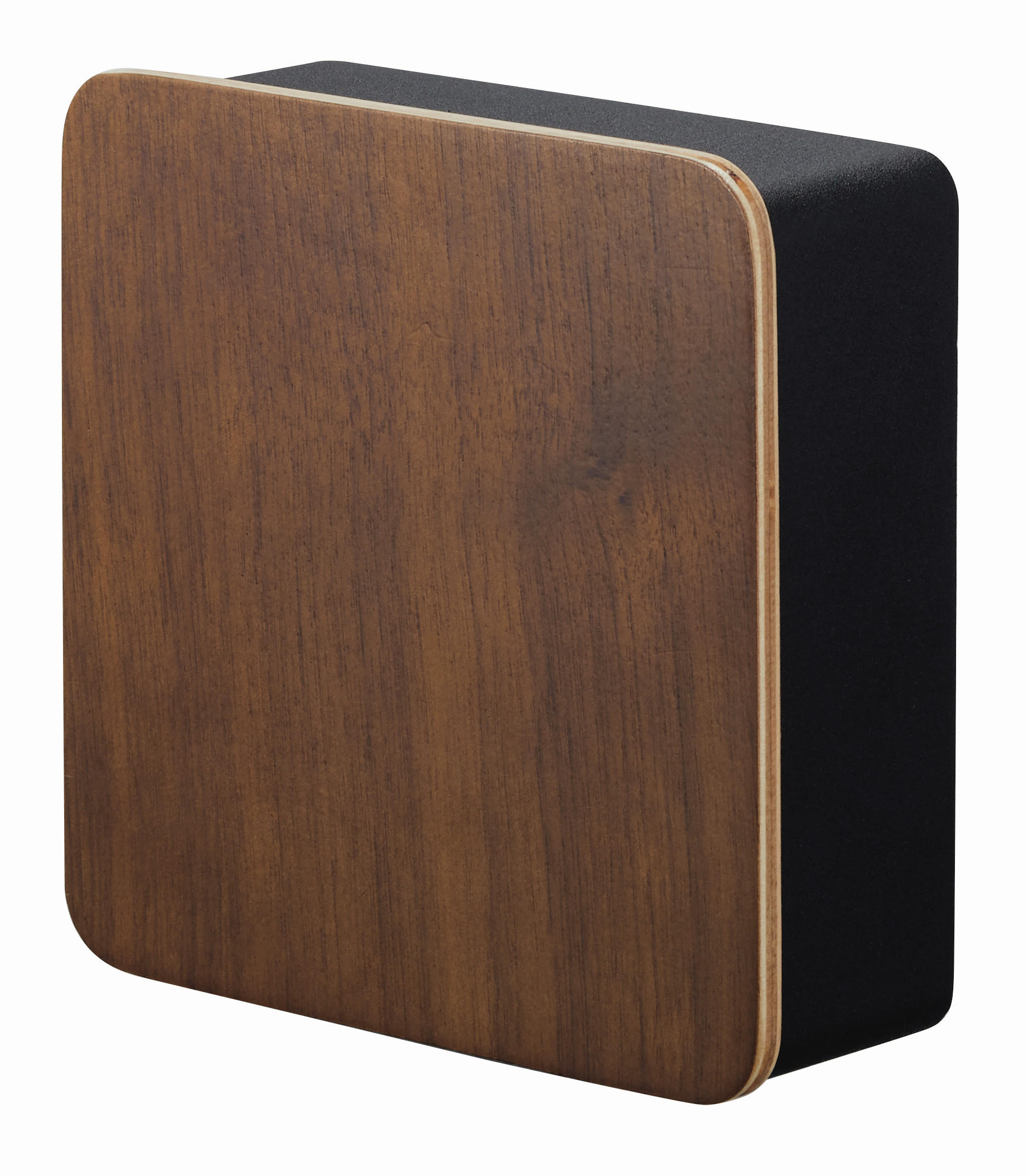 SCHLÜSSELHALTER - Schwarz, Basics, Holz/Metall (15,8/5,7/15,8cm)