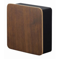 SCHLÜSSELHALTER - Schwarz, Basics, Holz/Metall (15,8/5,7/15,8cm)