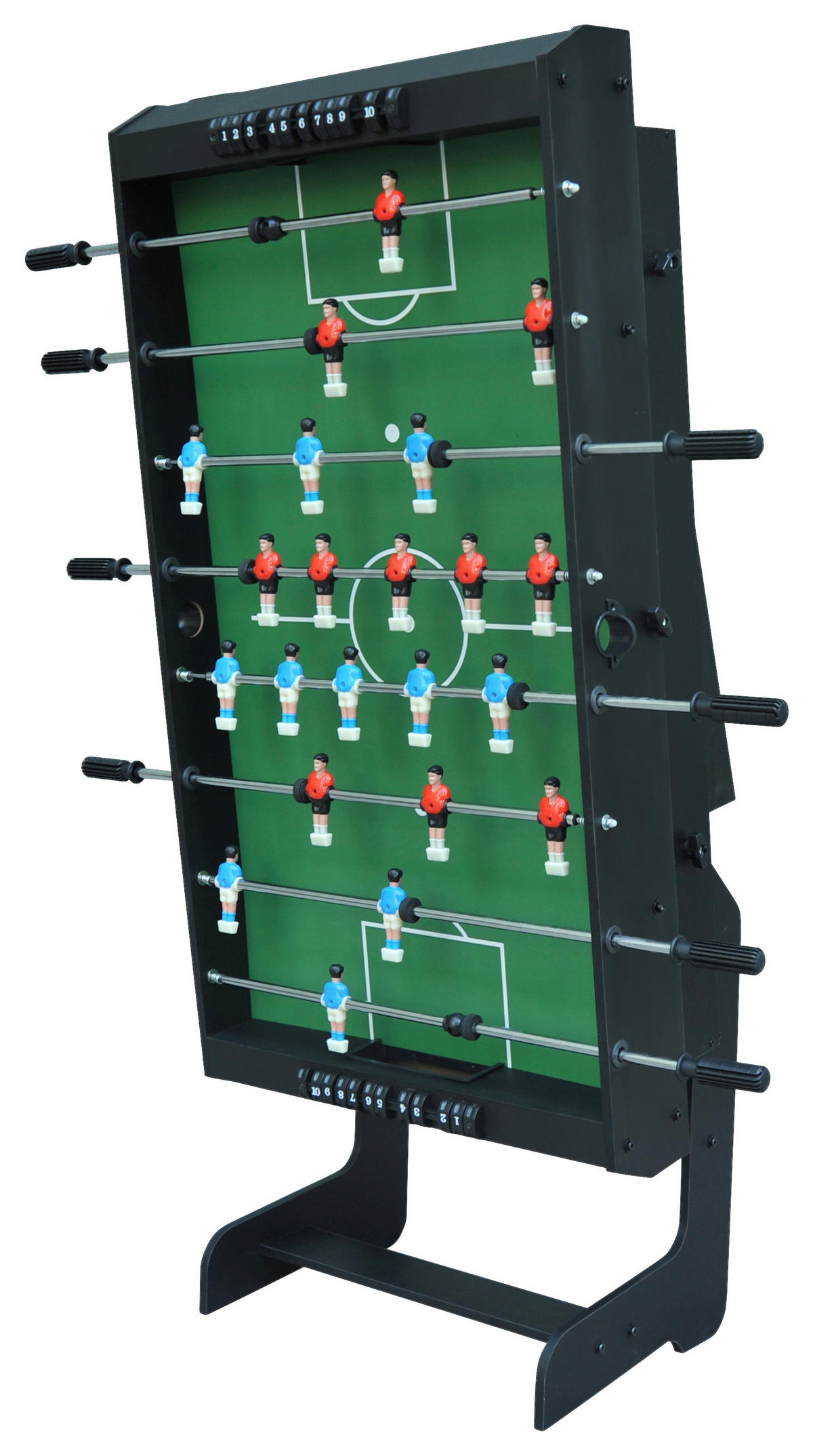 table multi-jeux - Schwarz, Konventionell, Holz (61/81/119,00cm)