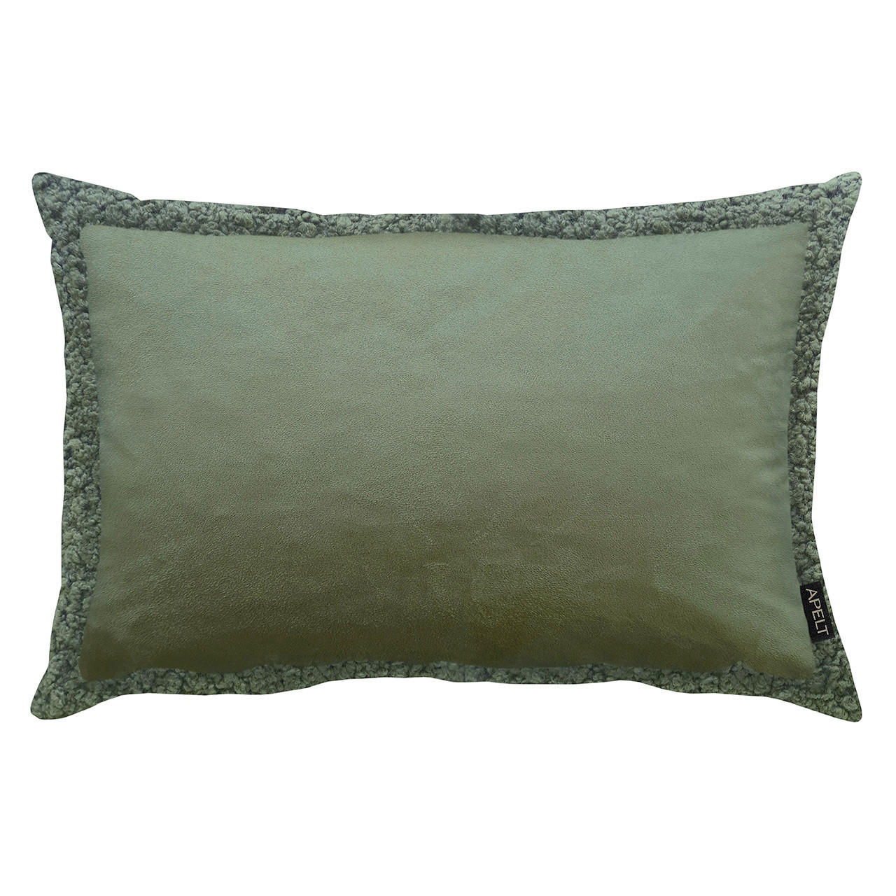 KISSENHÜLLE MONTANA 41/61 cm  - Grün, Basics, Textil (41/61cm) - Apelt