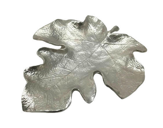 DEKORAČNÁ MISKA - niklová, Natur, kov (35/31/5cm) - Ambia Home