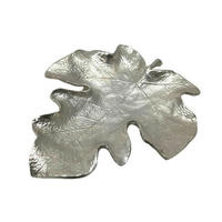 DEKORAČNÁ MISKA - niklová, Natur, kov (35/31/5cm) - Ambia Home