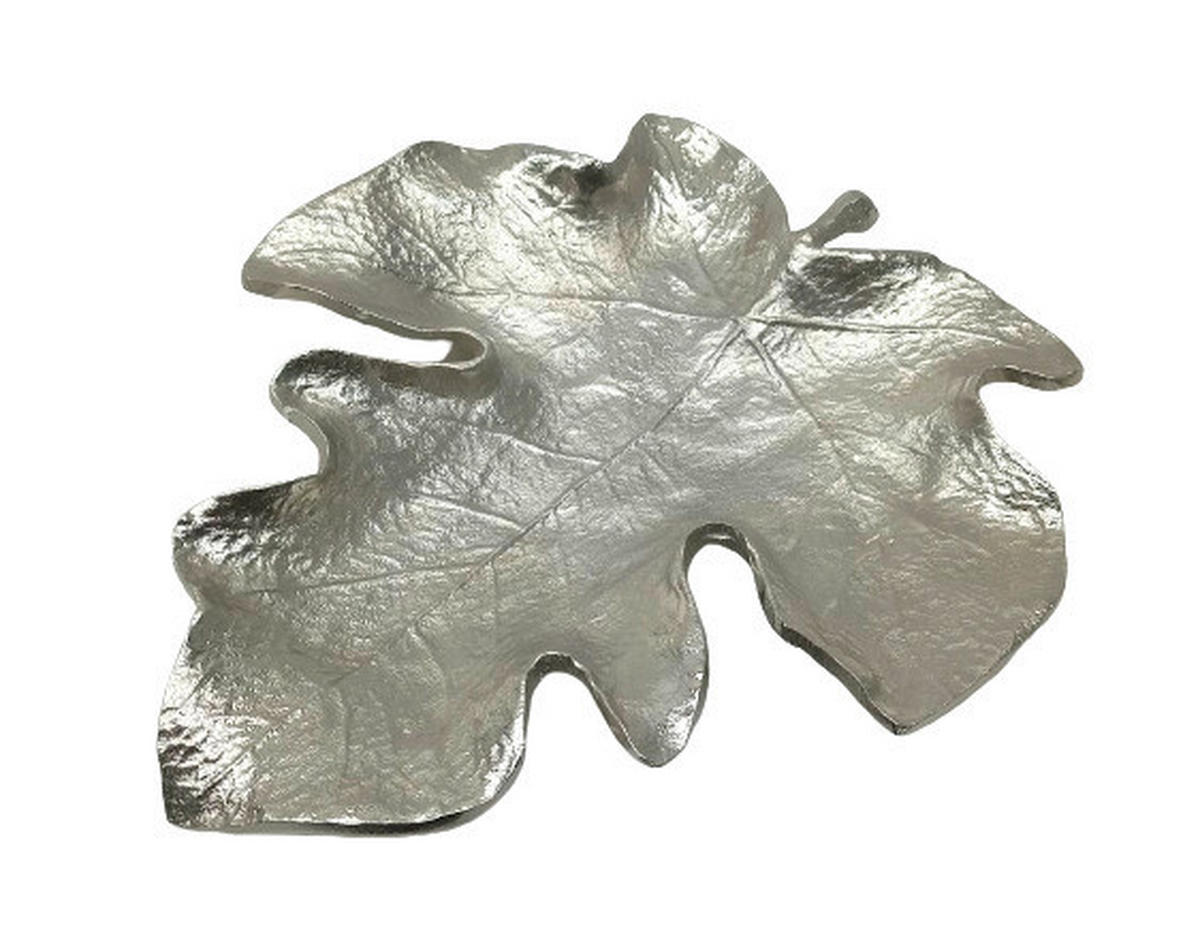 DEKORAČNÁ MISKA - niklová, Natur, kov (35/31/5cm) - Ambia Home