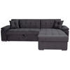 ECKSOFA Grau Zierkissen  - Grau, Trend, Textil (257/167cm) - Livetastic