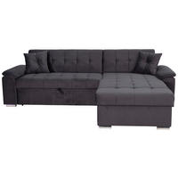 ECKSOFA Grau Zierkissen  - Grau, Trend, Textil (257/167cm) - Livetastic