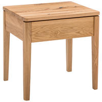 NACHTSCHRANK 51/50/42 cm Eiche massiv  - Eichefarben, Natur, Holz (51/50/42cm) - Boxxx