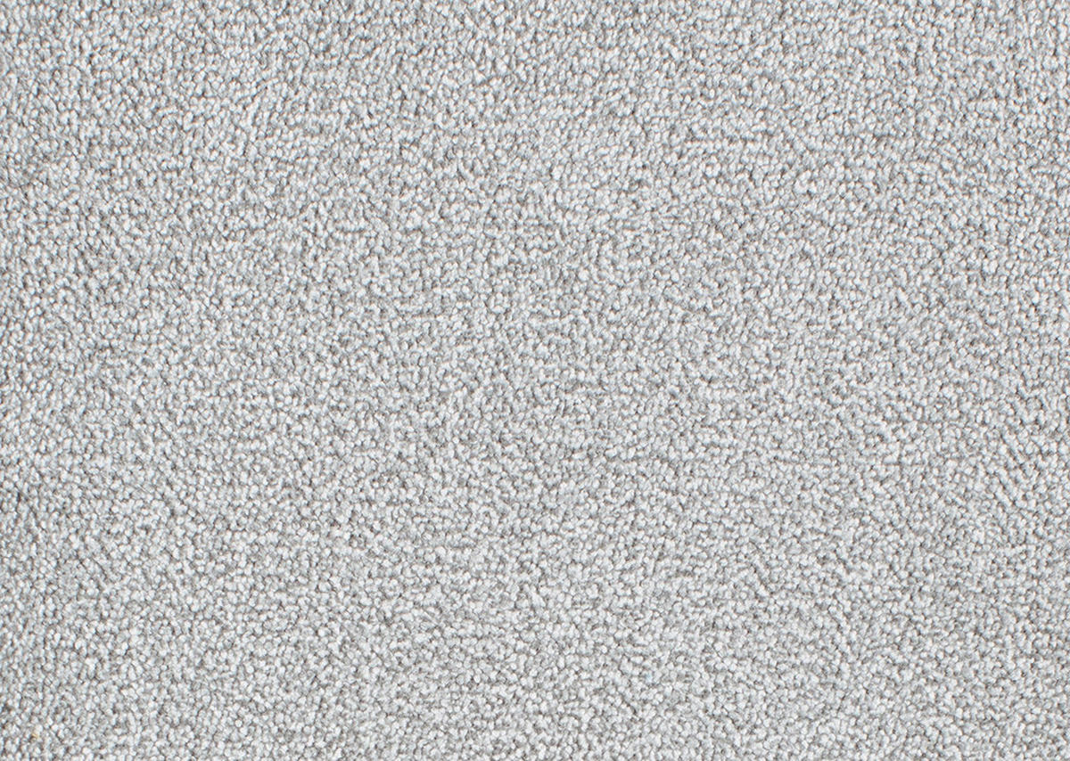 ECKSOFA  in Chenille Silberfarben  235/185 cm  - Silberfarben/Schwarz, KONVENTIONELL, Kunststoff/Textil (235/185cm) - Beldomo Comfort