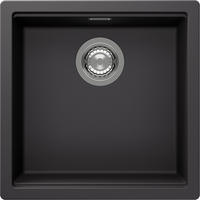 SPÜLE KIRN100ADUSK  - Grau, Basics, Stein (45,6/28,9/45,6cm) - Schock