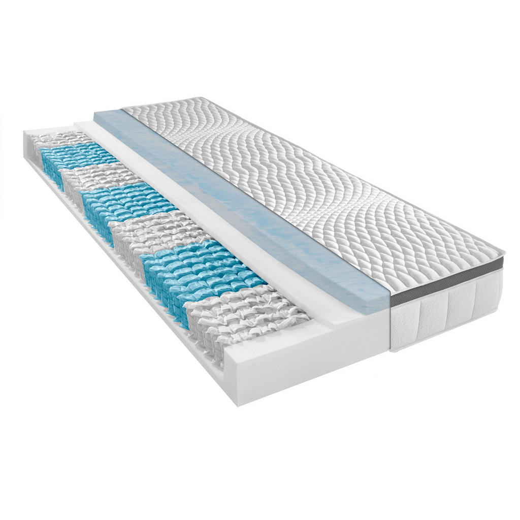Thumbnail - Novel Taschenfederkernmatratze, Textil, H2, 90x200 cm, Reach, DIN EN ISO 14001, DIN EN ISO 9001, Oeko-Tex® Standard 100,...