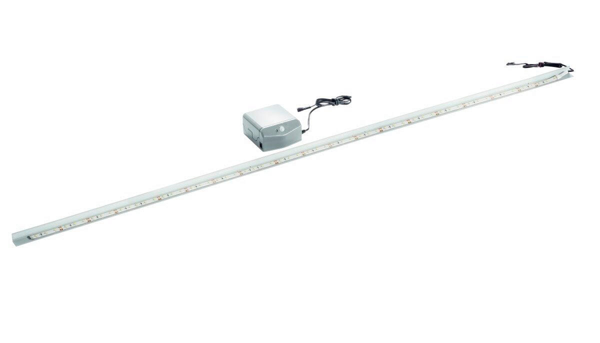AUFBAULEUCHTE B.brillant 100/1,5/1,5 cm  - Weiß, Basics, Metall (100/1,5/1,5cm) - MID.YOU