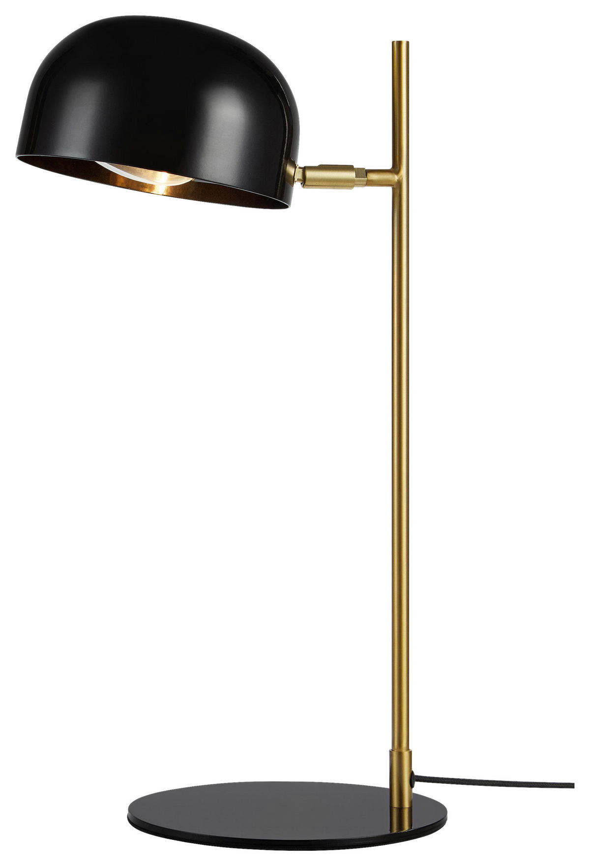 TISCHLEUCHTE Skandinavisch, Modern 29/48.5 cm  - Schwarz, Basics, Metall (29/48.5cm) - Markslöjd