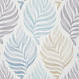 FERTIGSTORE halbtransparent  - Blau/Beige, KONVENTIONELL, Textil (140/245cm) - Esposa
