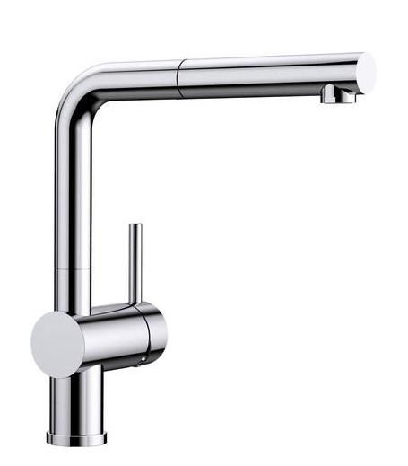 KÜCHENARMATUR 512402  - Chromfarben, Basics, Metall (10,9/28,4/26,3cm) - Blanco