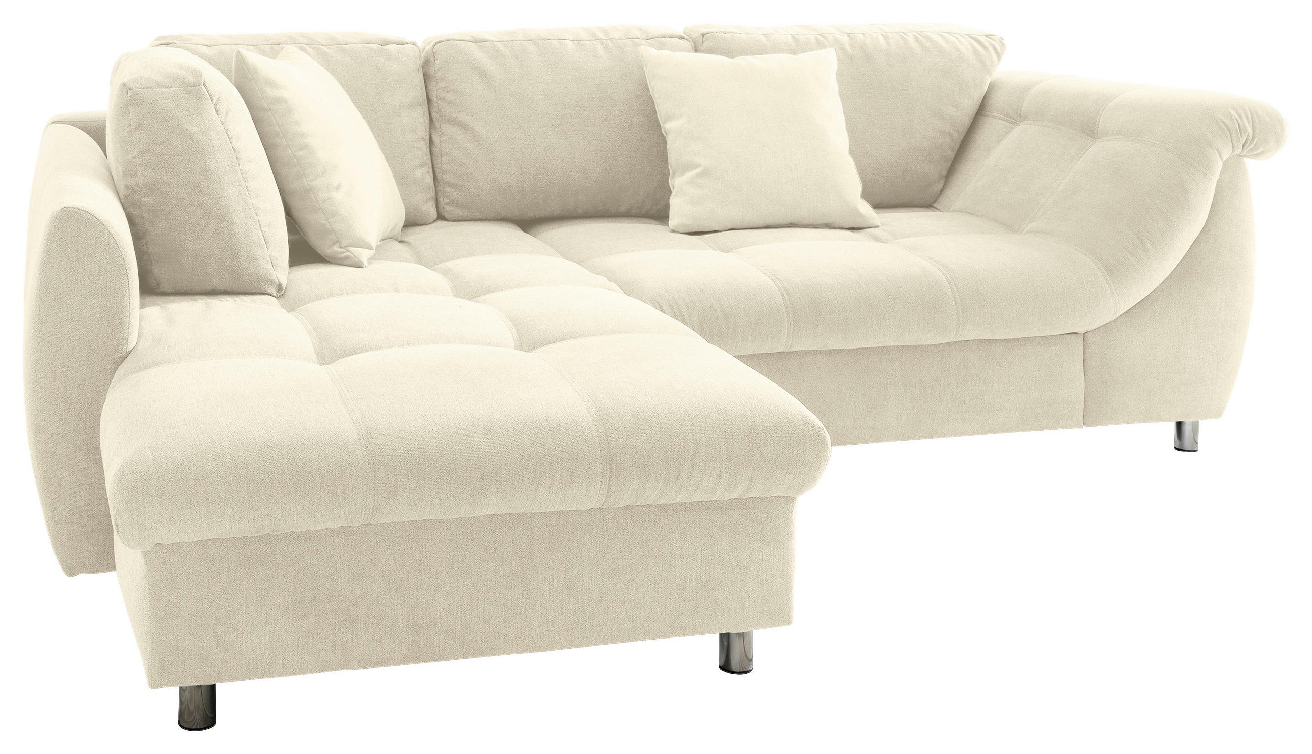 P & B Ecksofa Beige 250x190 cm