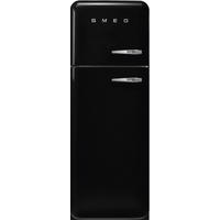 KÜHL-GEFRIER-KOMBINATION 60/172/72,8 cm FAB30LBL5  - Schwarz, Basics, Metall (60/172/72,8cm) - SMEG