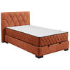 BOXBETT 120/200 cm  in Cognac  - Cognac/Schwarz, MODERN, Holzwerkstoff/Kunststoff (120/200cm) - MID.YOU