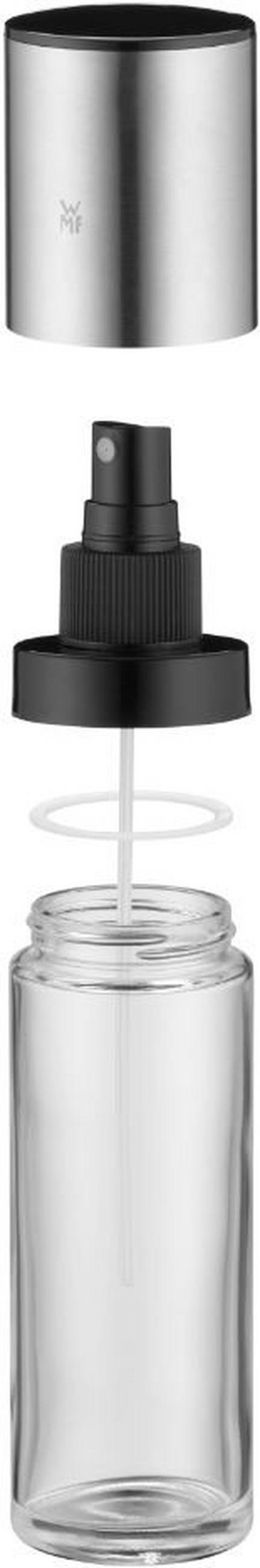 ESSIG-/ÖL-MENAGE - Klar/Edelstahlfarben, Design, Glas/Kunststoff (4,5/17cm) - WMF