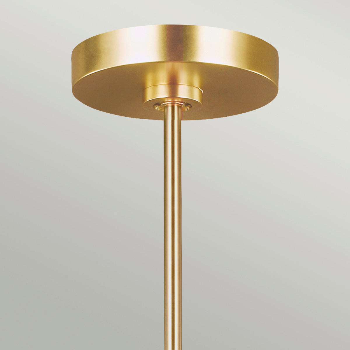 KRONLEUCHTER 70.5/47.7 cm    - Messingfarben, Konventionell, Glas/Metall (70.5/47.7cm) - Elstead Lighting