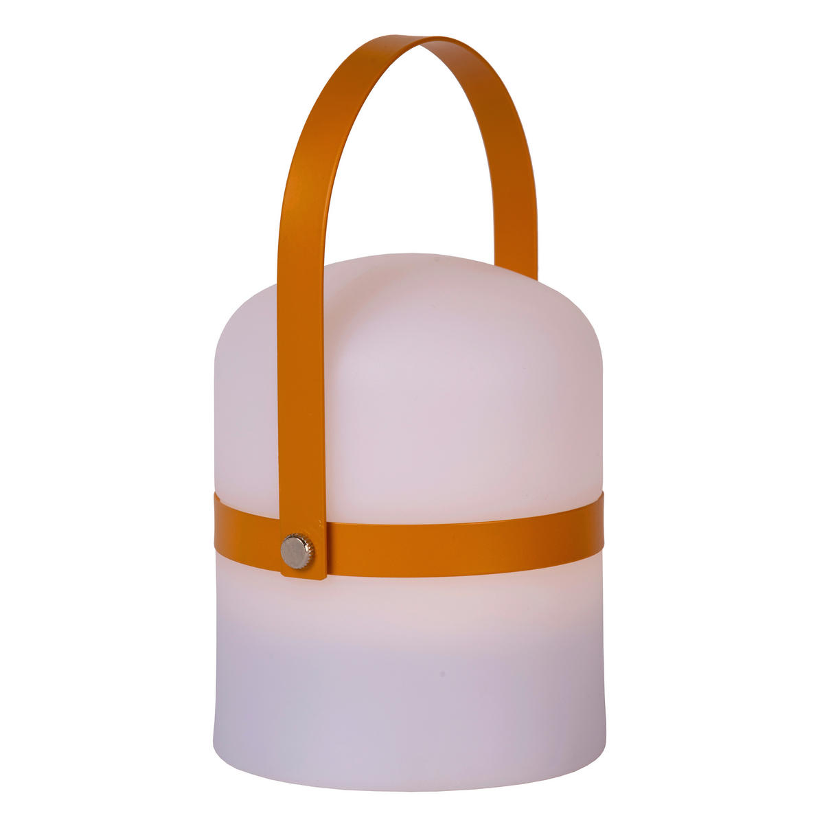LED-AUßENLEUCHTE 10/18.5 cm   - Weiß/Braun, Basics, Kunststoff/Metall (10/18.5cm) - Lucide