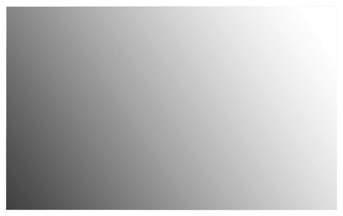 NÁSTĚNNÉ ZRCADLO, 97/60/3 cm,  - čiré, Basics, kompozitní dřevo/sklo (97/60/3cm)