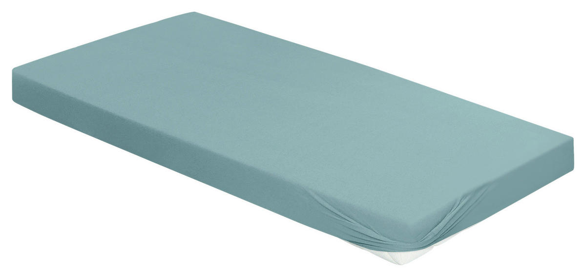 SPANNBETTTUCH Jersey 150/200 cm  - Opal, KONVENTIONELL, Textil (150/200cm) - Irisette
