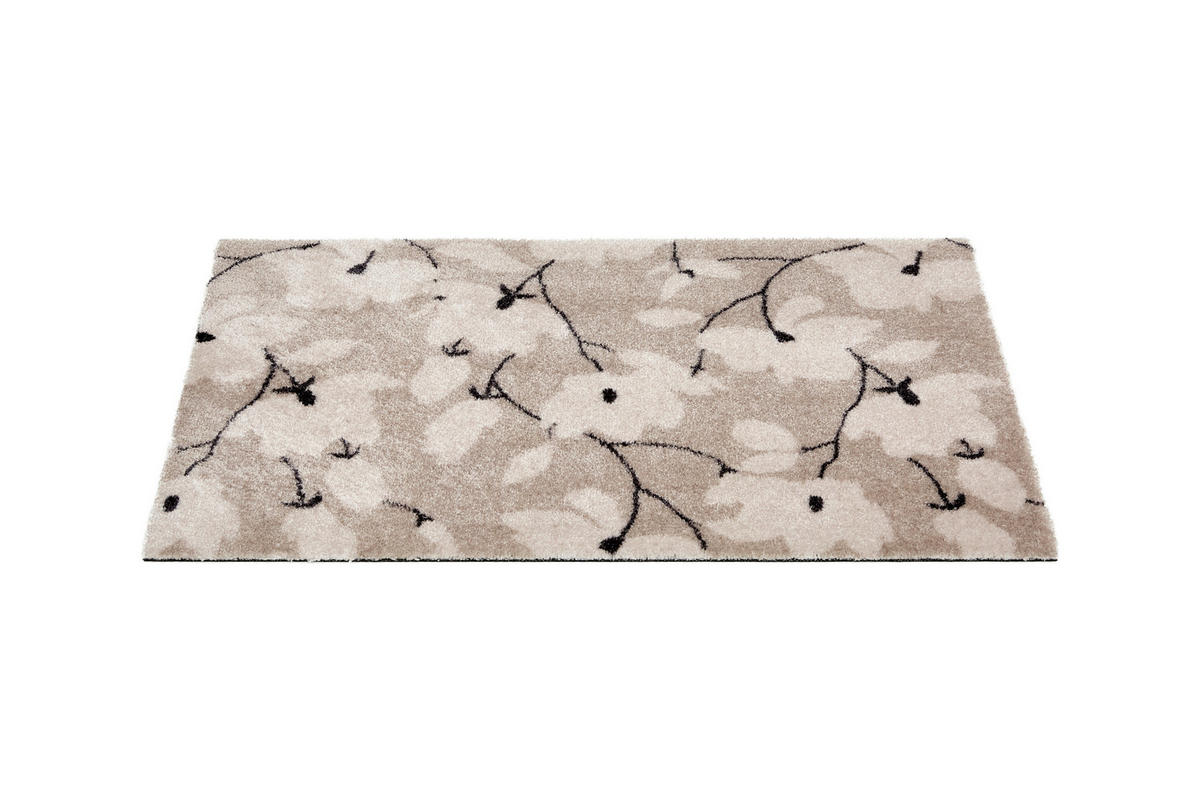 FUßMATTE  50/70 cm  Creme, Grau  - Creme/Grau, KONVENTIONELL, Textil (50/70cm) - Schöner Wohnen