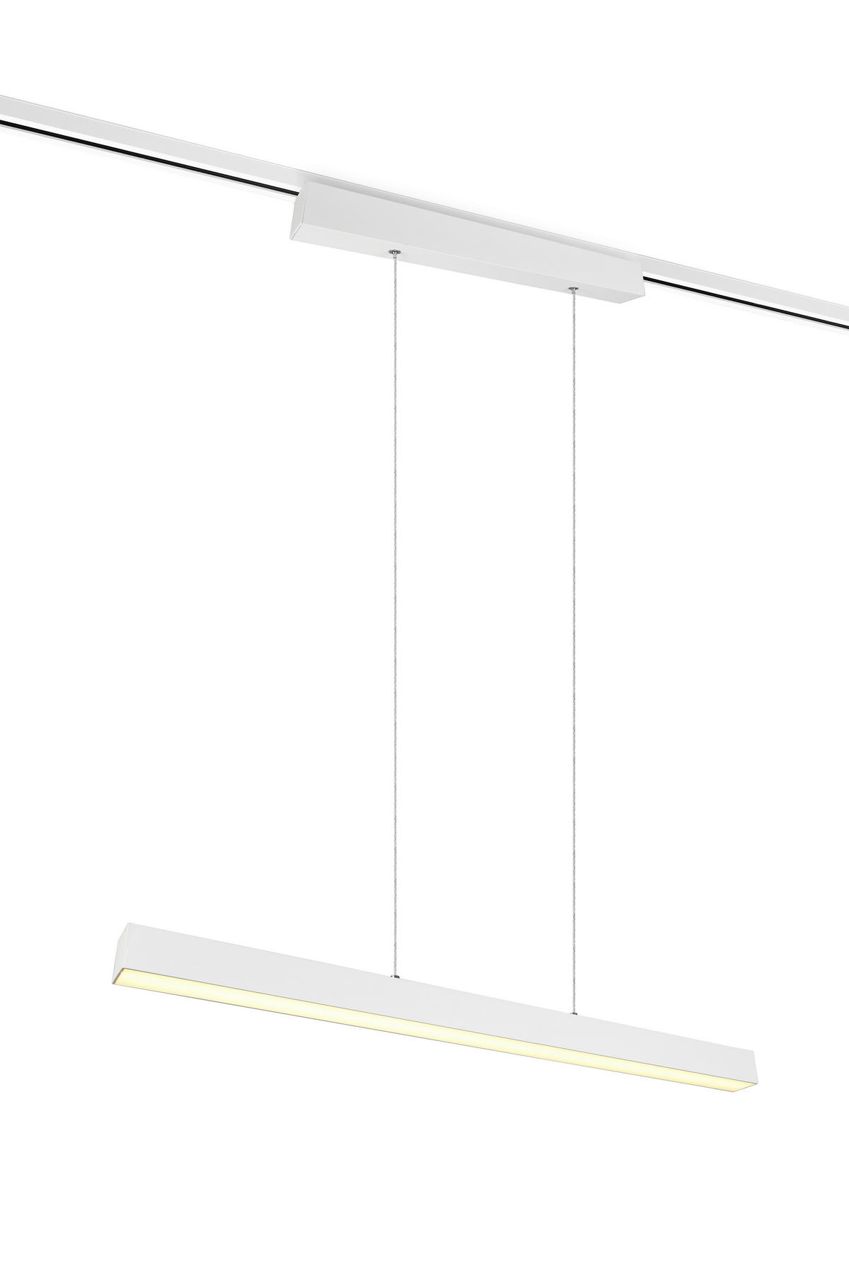 SCHIENENSYSTEM-HÄNGELEUCHTE - Weiß, Basics, Metall (90/180/5cm) - Trio Leuchten