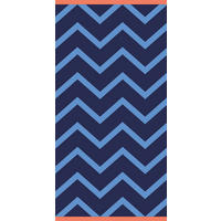 BRISAČA ZA NA PLAŽO  Beach     90/180 cm        modra  - modra, Konvencionalno, tekstil (90/180cm) - Cawoe