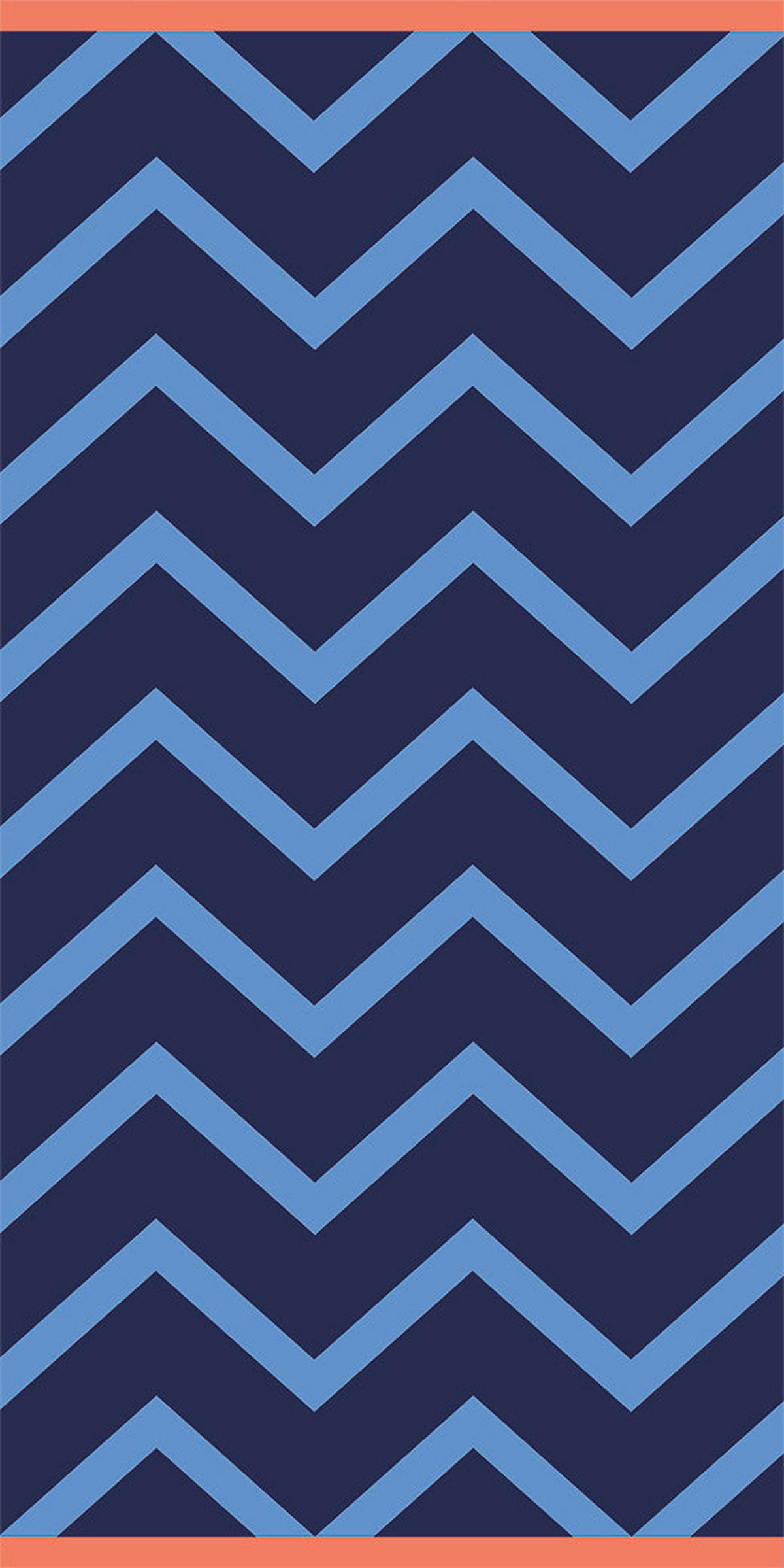 BRISAČA ZA NA PLAŽO  Beach     90/180 cm        modra  - modra, Konvencionalno, tekstil (90/180cm) - Cawoe