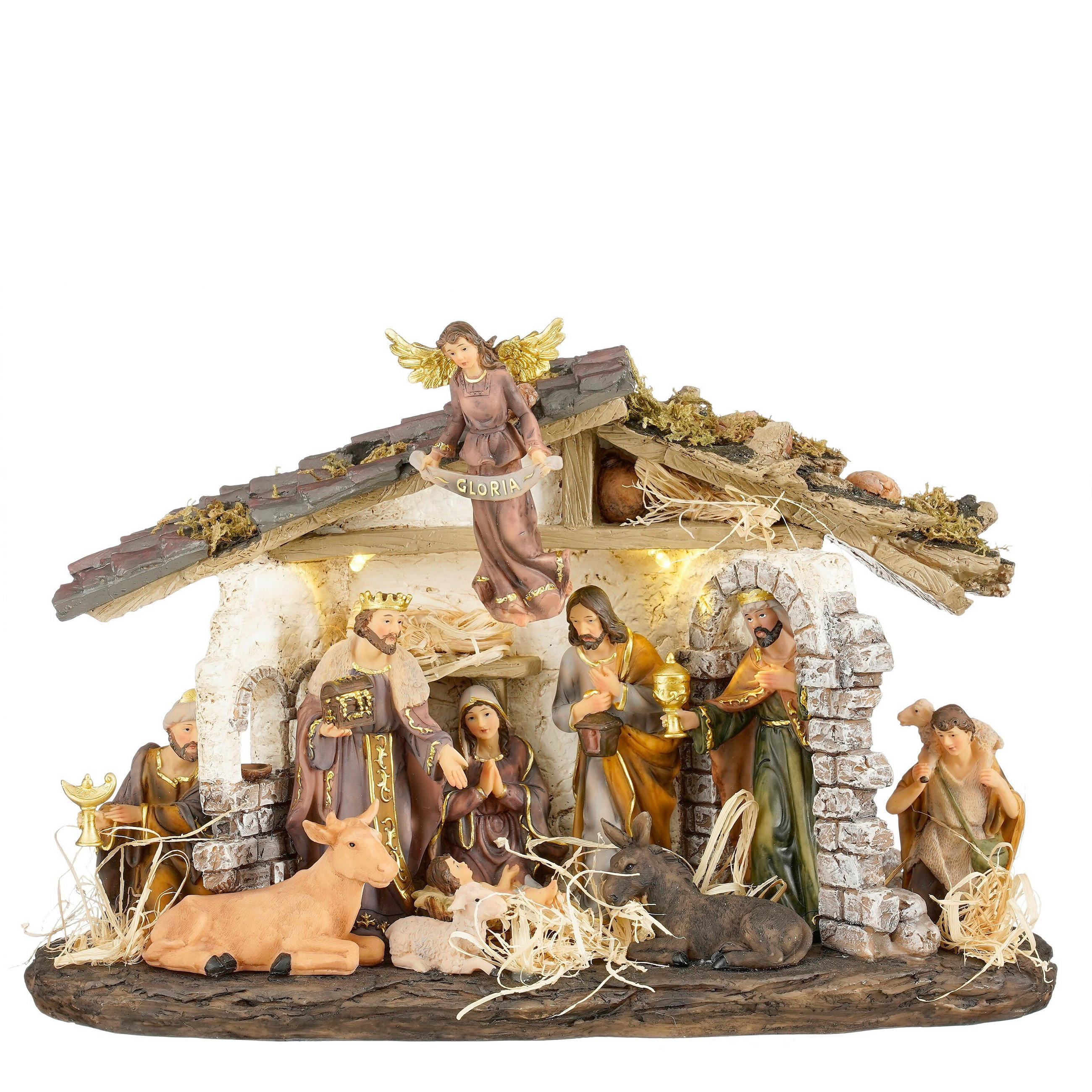 BOŽIČNA FIGURICA - večbarvno, Basics, umetna masa (43/13.5/26.5cm)