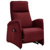 FERNSEHSESSEL in Rot  - Rot/Schwarz, Design, Leder/Kunststoff (79/114/87-176cm) - Valdera