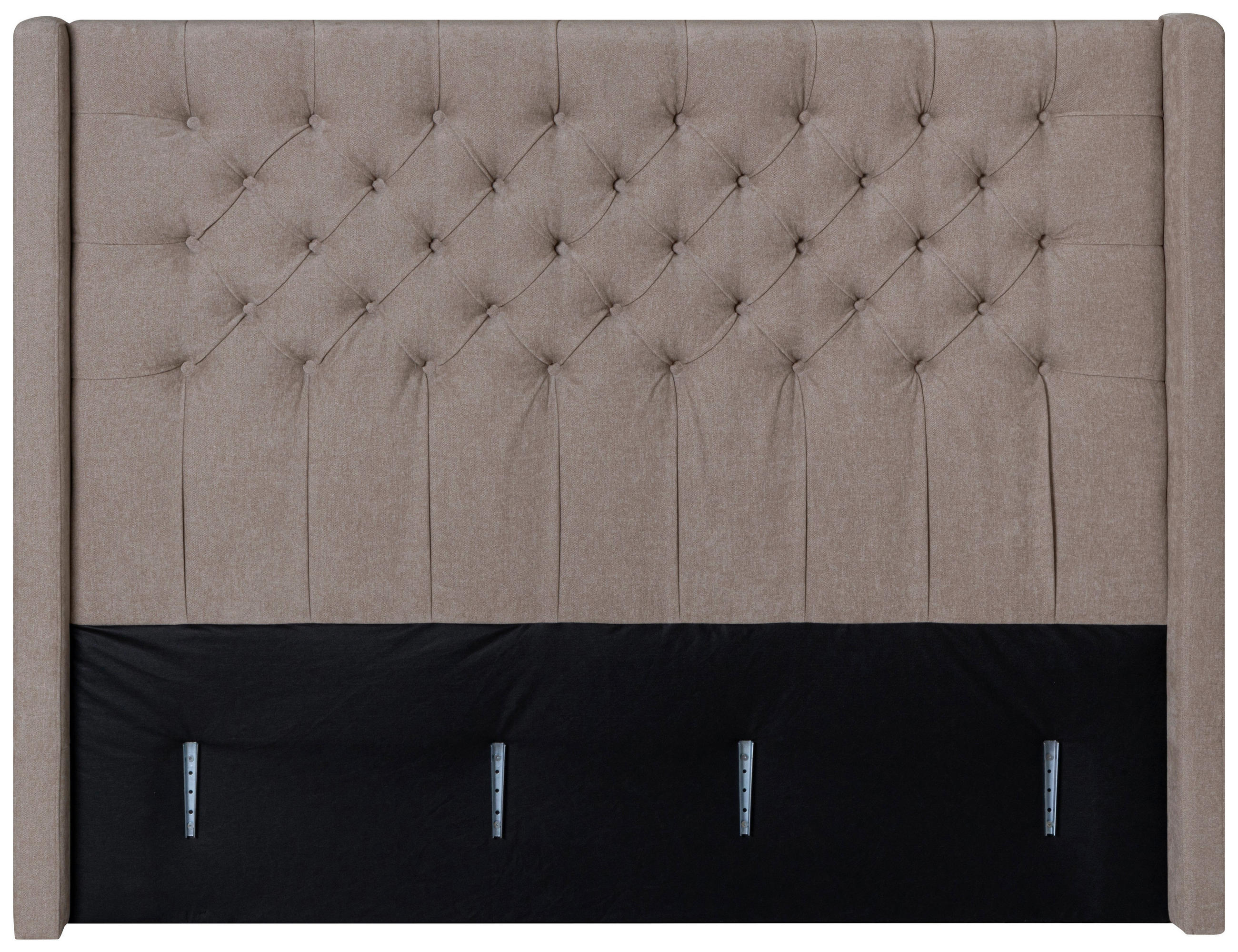 HUVUDGAVEL  - beige, Klassisk, trä/textil (180cm) - Ambiente