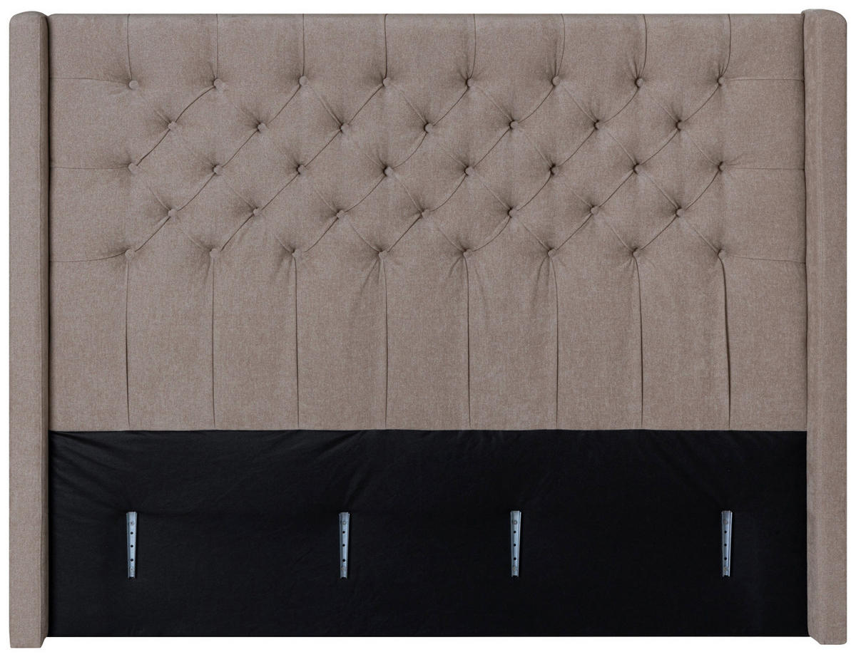 HUVUDGAVEL  - beige, Klassisk, trä/textil (180cm) - Ambiente