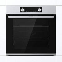 EINBAUBACKOFEN BPS 6737 E14X  - Edelstahlfarben, Basics, Glas/Metall (59,5/59,5/56,4cm) - Gorenje
