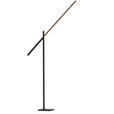 LED-STEHLEUCHTE 27-150/19/162-248 cm    - Schwarz, Design, Metall (27-150/19/162-248cm) - Dieter Knoll