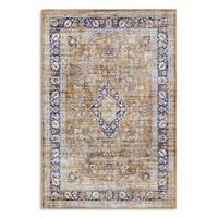 VINTAGE-TEPPICH 80/150/150 cm Asya Dunkelblau, Kupferfarben  - Dunkelblau/Kupferfarben, Design, Kunststoff/Textil (80/150/150cm)
