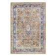 VINTAGE-TEPPICH 120/160/160 cm Asya Dunkelblau, Kupferfarben  - Dunkelblau/Kupferfarben, Design, Kunststoff/Textil (120/160/160cm) - Novel