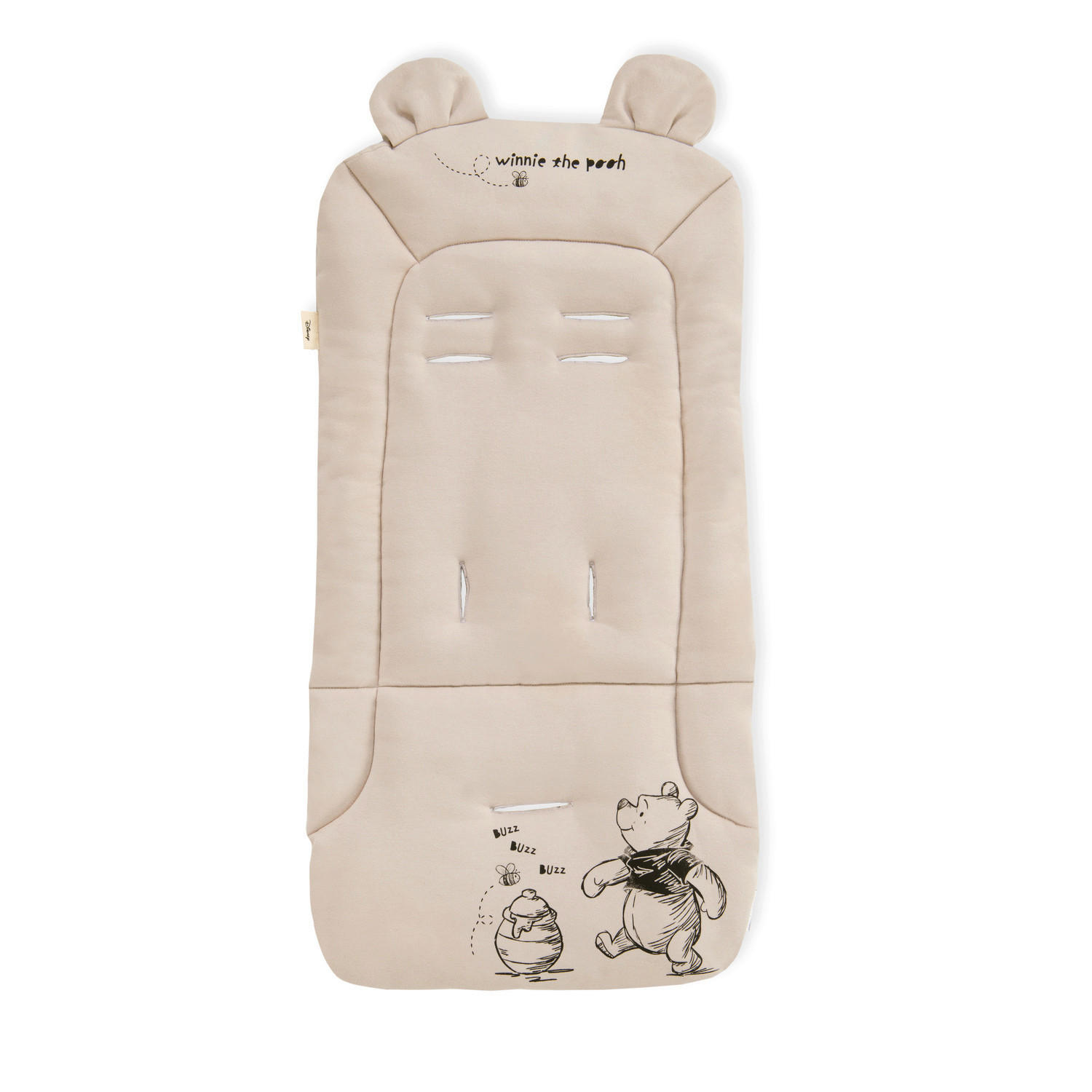 KINDERWAGENEINLAGE WINNIE THE POOH  - Beige, Basics, Kunststoff (70/37/3cm) - Hauck