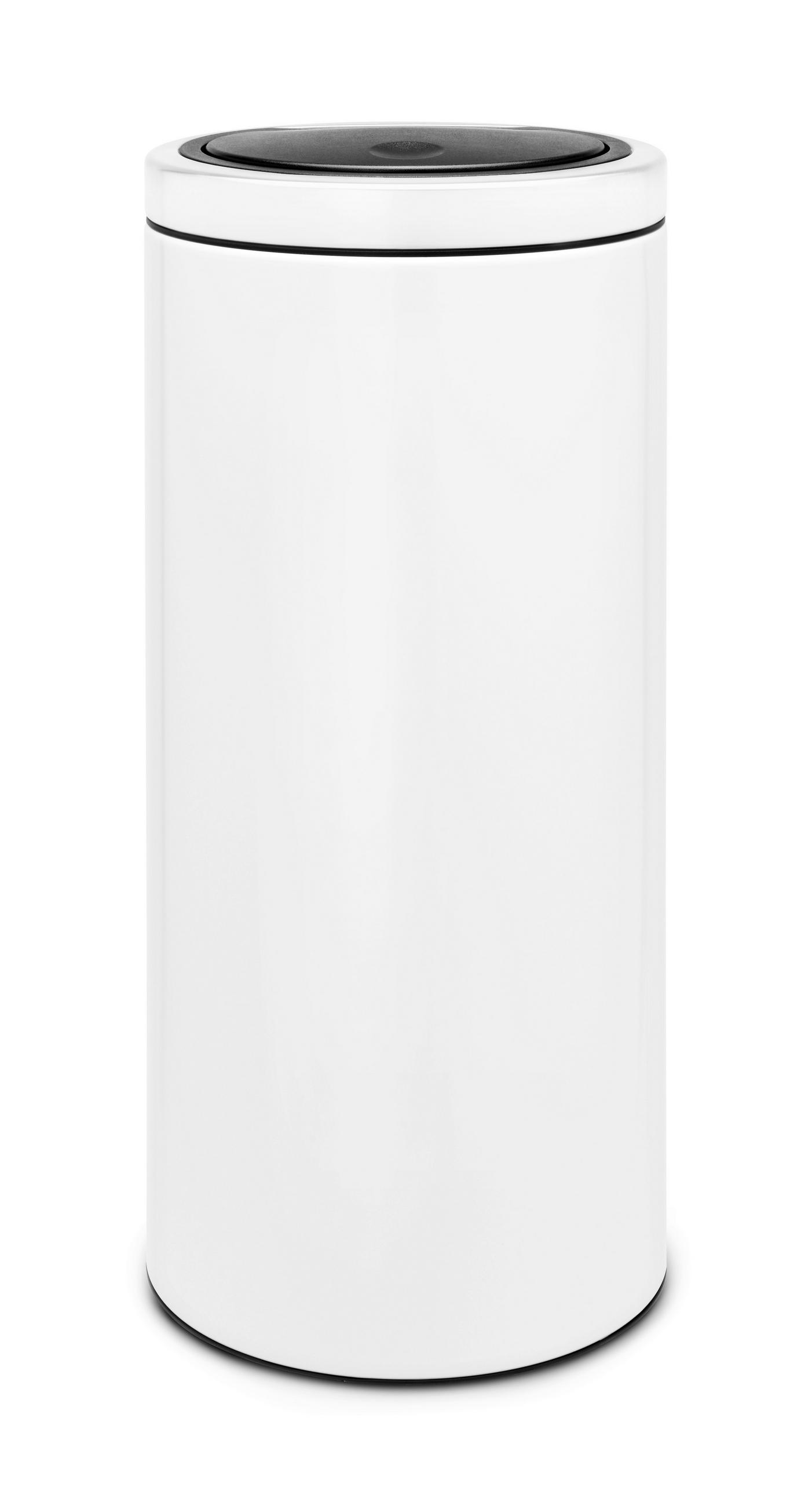 SZEMETESVÖDÖR - fekete/fehér, Trend, műanyag/fém (30l) - Brabantia