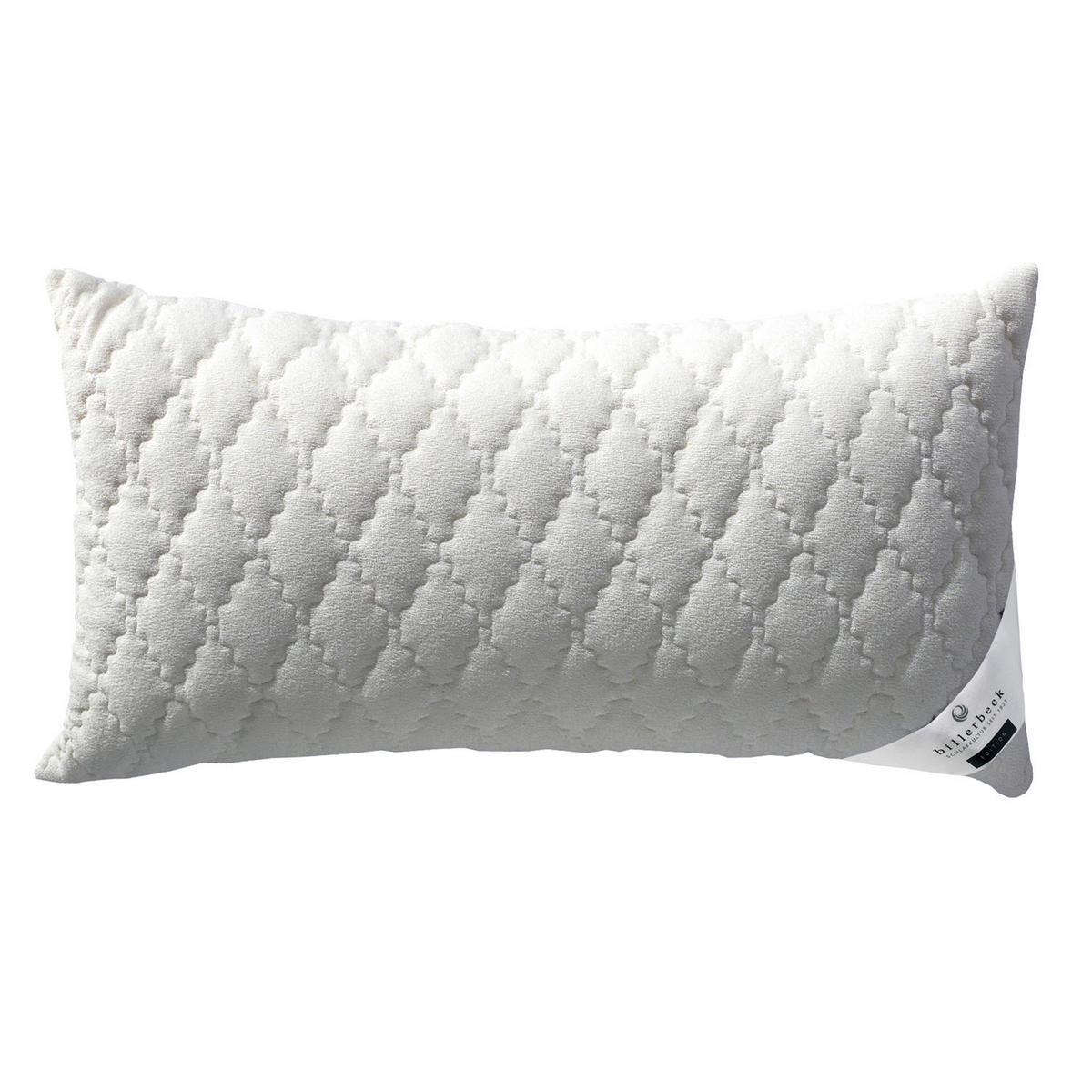 KOPFKISSEN E20 BRISTOL   40/80 cm       - Weiß, KONVENTIONELL, Naturmaterialien/Textil (40/80cm) - Billerbeck