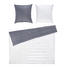 BETTWÄSCHE Makosatin Silberfarben 200/200 cm - Silberfarben, Basics, Textil (200/200cm) - Janine