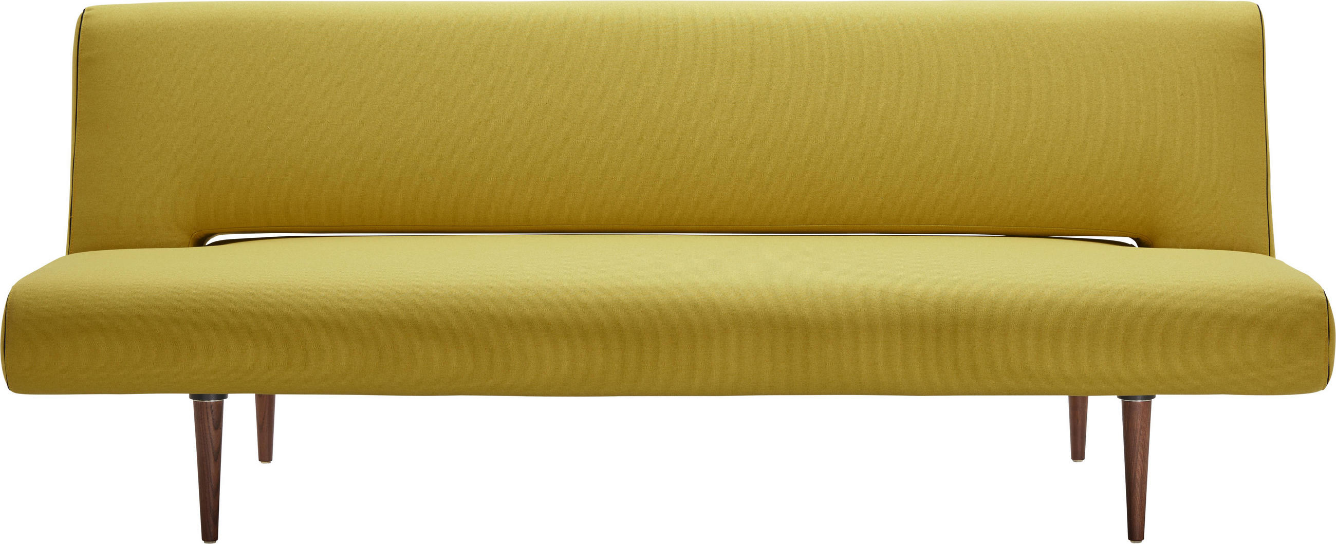 Schlafsofa in Textil Gelb