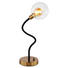LED-TISCHLEUCHTE - Klar/Goldfarben, LIFESTYLE, Glas/Metall (14/58cm) LED-TISCHLEUCHTE - Klar/Goldfarben, LIFESTYLE, Glas/Metall (14/58cm)