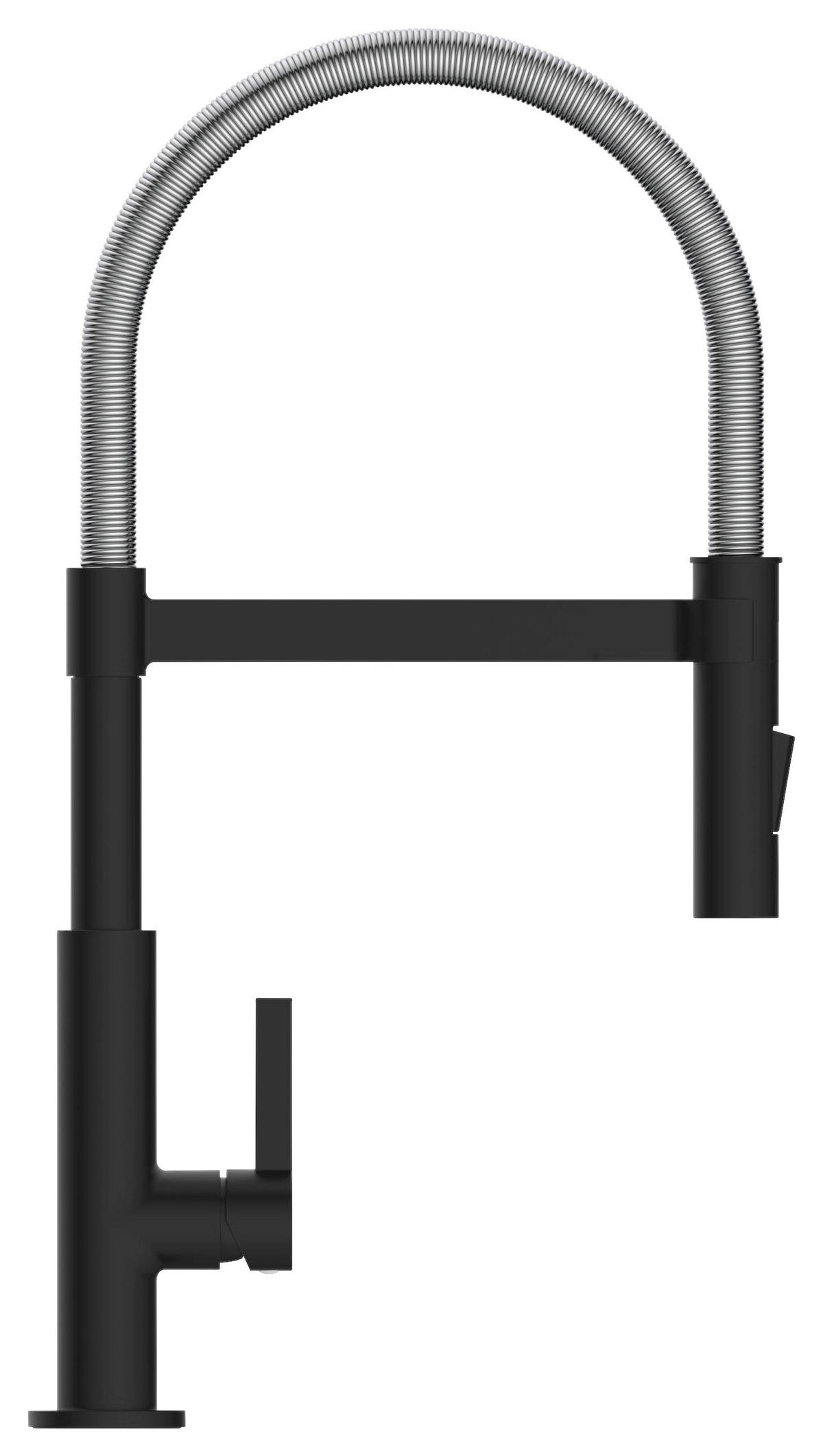 KÜCHENARMATUR 79146  - Chromfarben/Schwarz, Basics, Metall (26,5/48,8/5,5cm) - Schütte