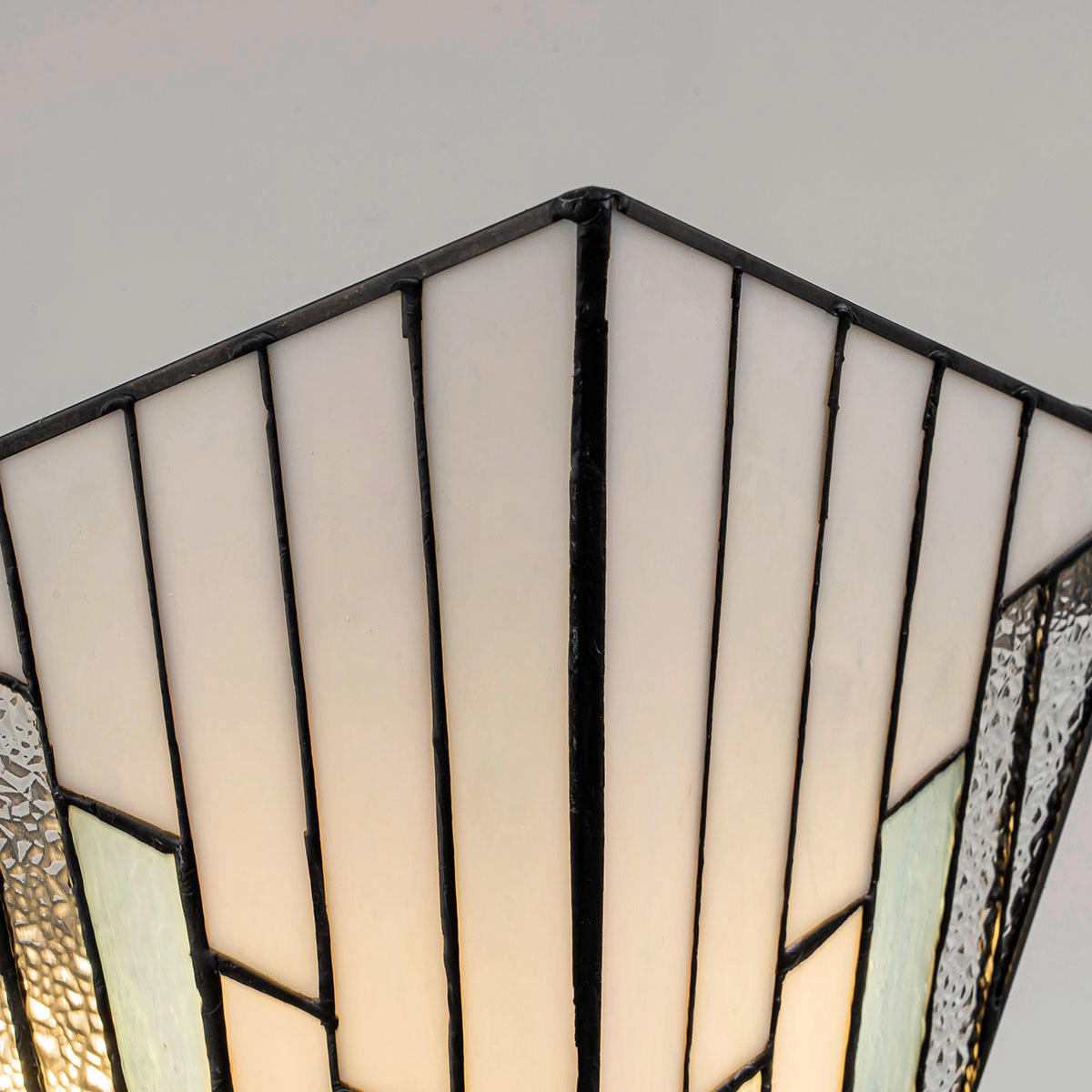 WANDLEUCHTE   - Dunkelbraun/Multicolor, KONVENTIONELL, Glas/Metall (17,3/30,5/12,8cm) - Elstead Lighting