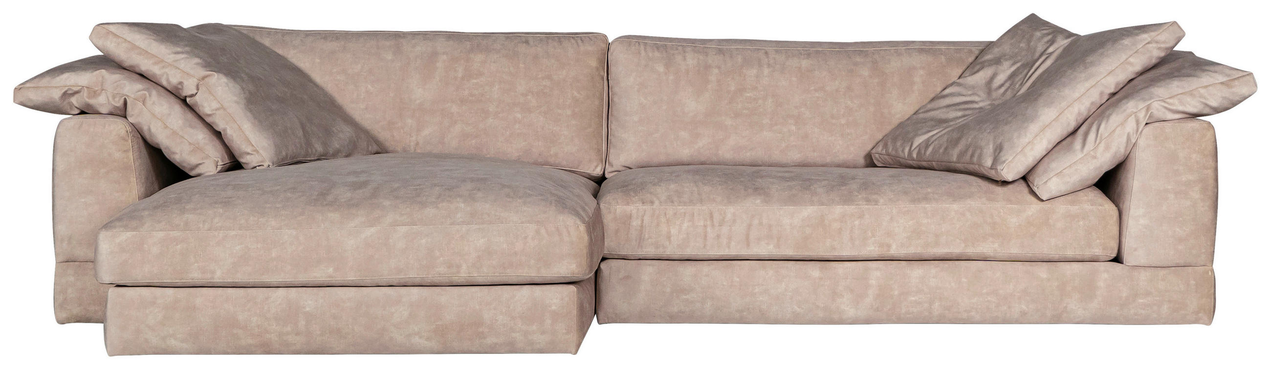 SOFFA i beige  - beige, Klassisk, trä/textil (305/81/183/120cm) - Novel